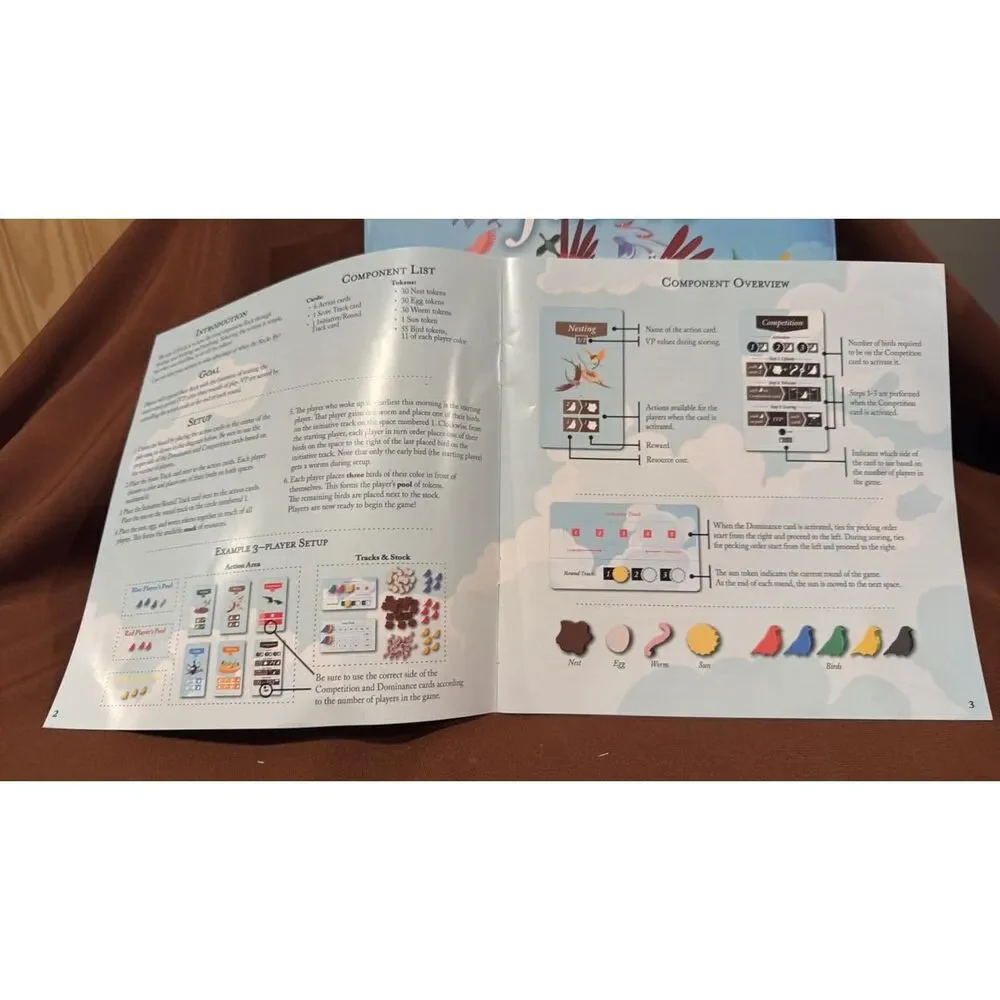 Flock Board Game Alderac Entertainment BY David J. Mortimer
